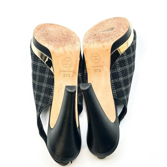Chanel Sandals- Size 37.5 - Picture 9 of 11